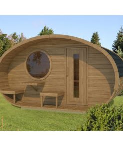 Sauna Oval 2 Deluxe